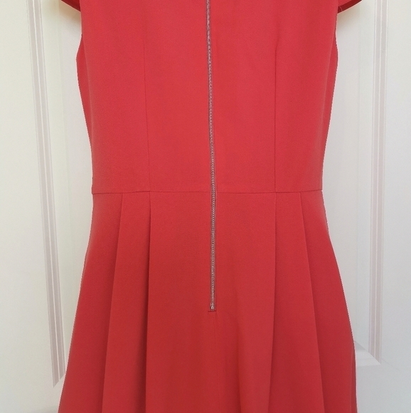 Marc New York peach coral  Sheath dress cap sleeve Size s - Picture 6 of 14